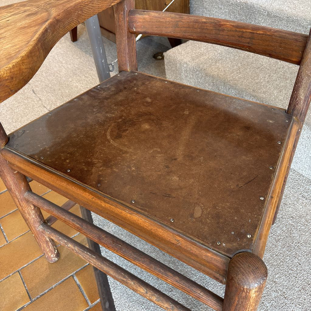 Antique American Made School Chair