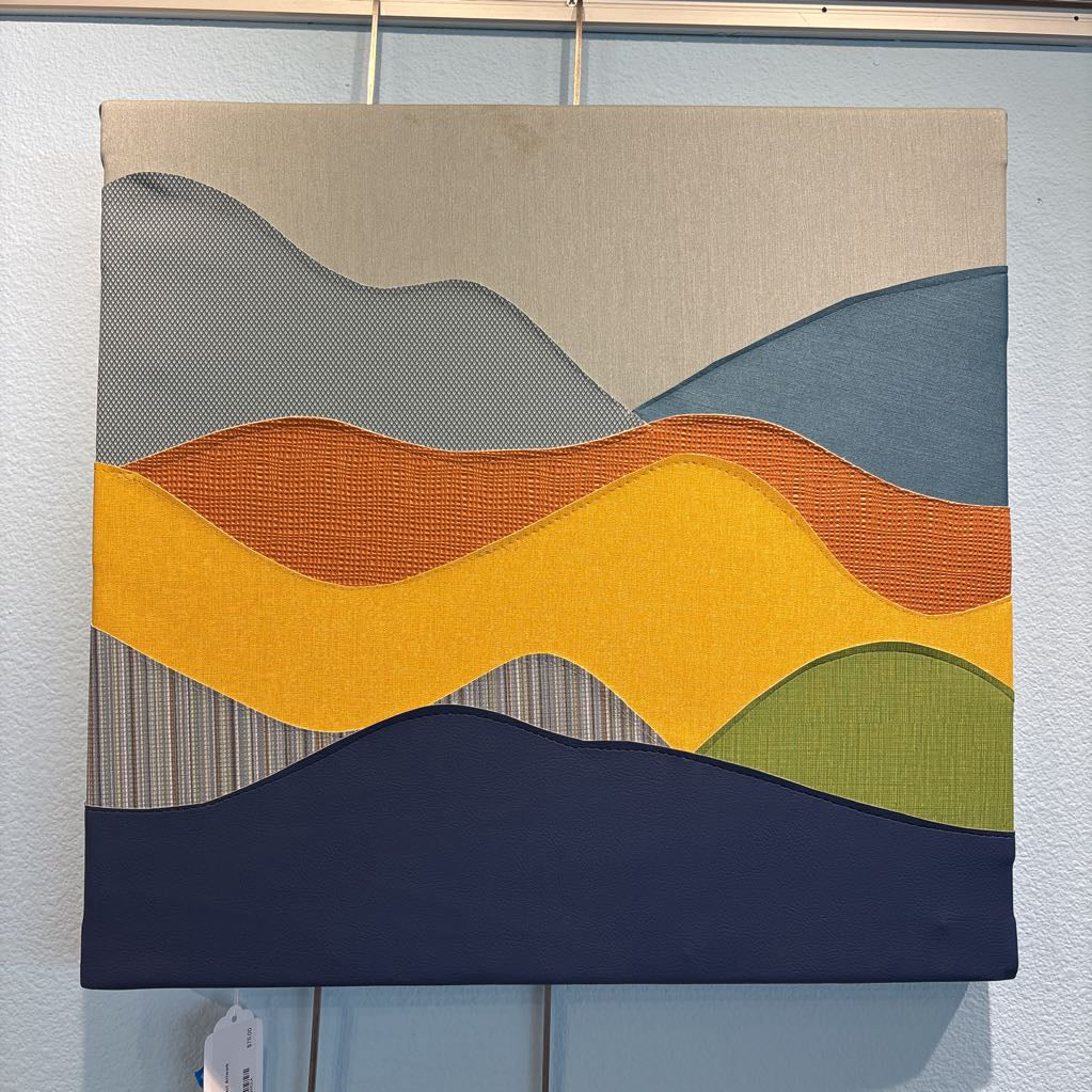 Hills Abstract Artwork