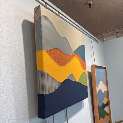 Hills Abstract Artwork