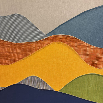 Hills Abstract Artwork