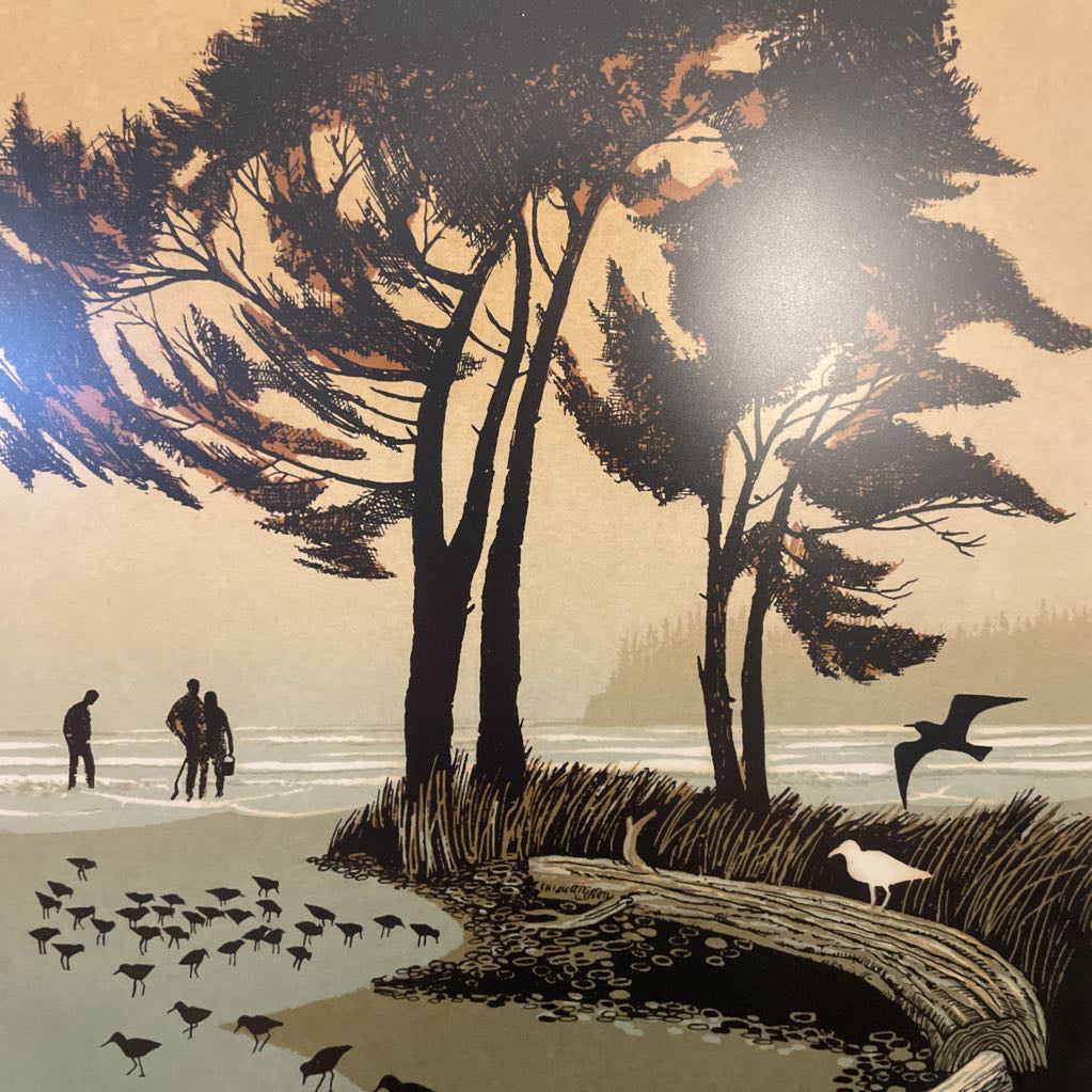Walton Butts Sea Drift Serigraph