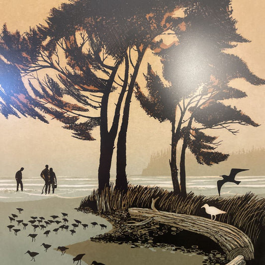 Walton Butts Sea Drift Serigraph ART