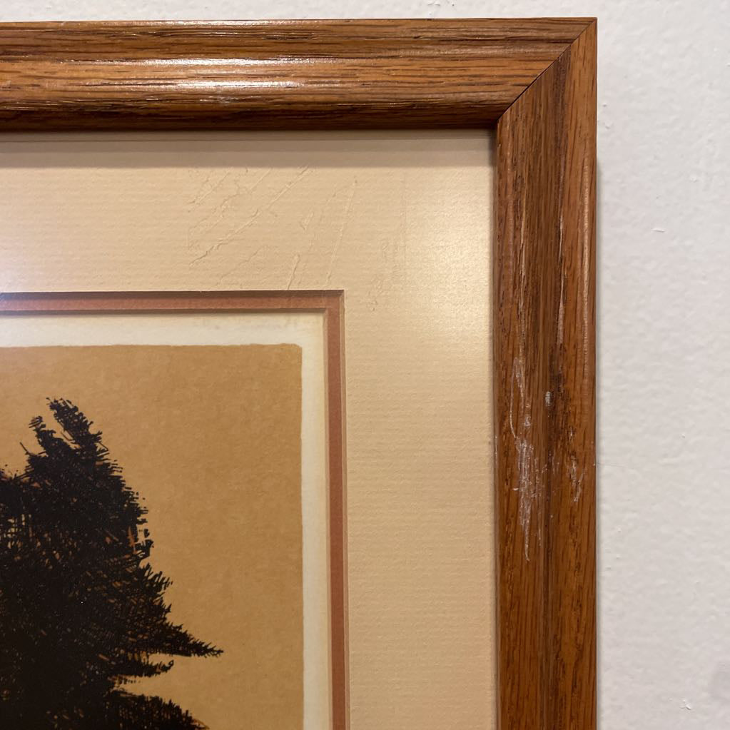 Walton Butts Sea Drift Serigraph