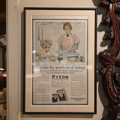 Ryzon Vintage Ad Poster