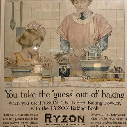 Ryzon Vintage Ad Poster