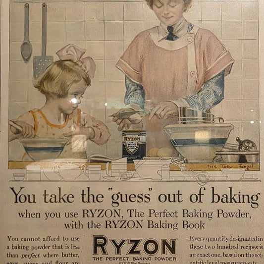 Ryzon Vintage Ad Poster