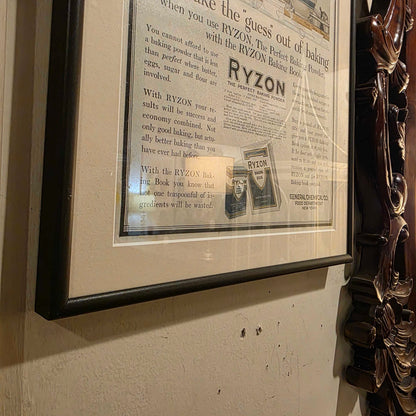 Ryzon Vintage Ad Poster