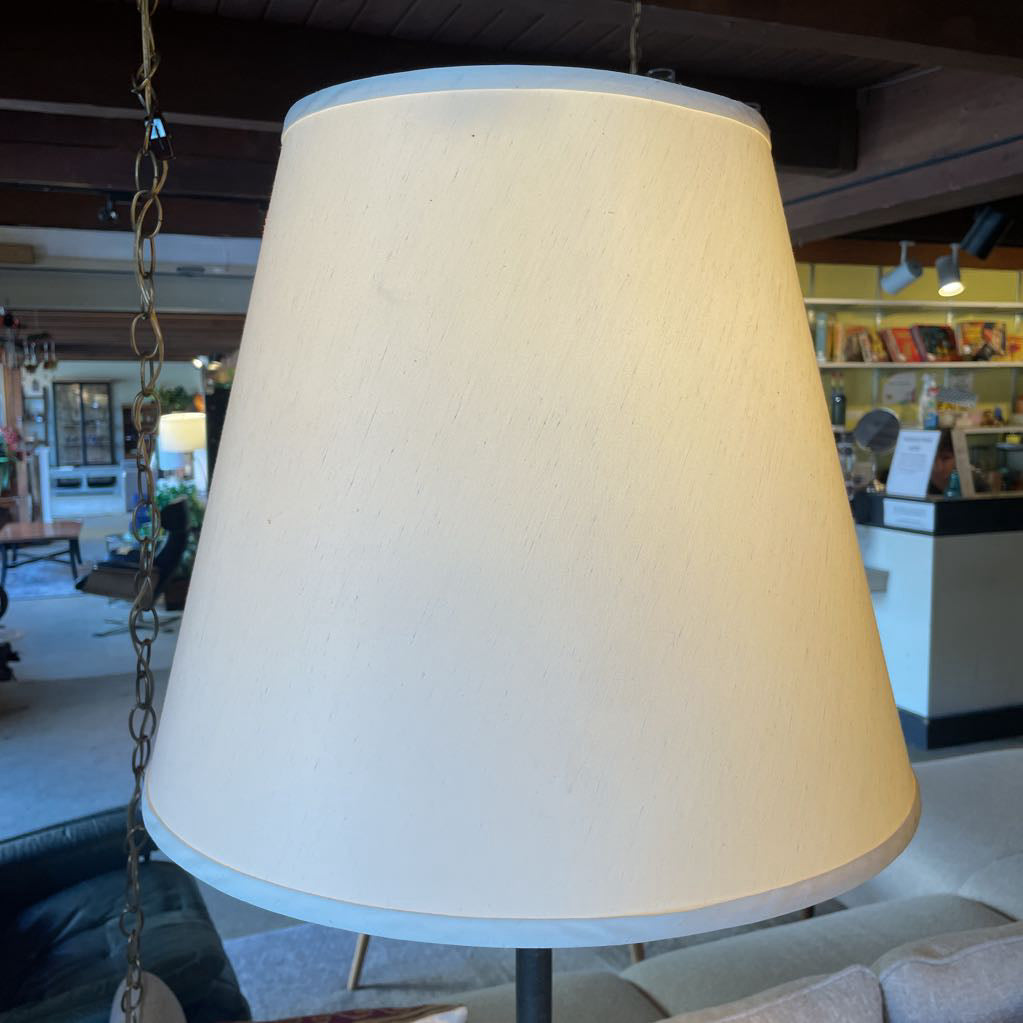 Metal Twisted Base Detail Floor Lamp LAMPS