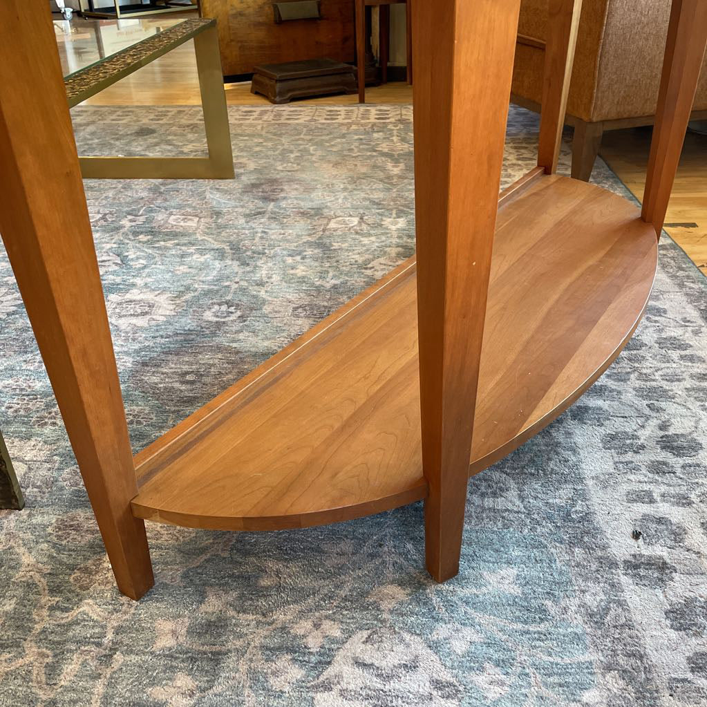Ethan Allen Crescent Console Table