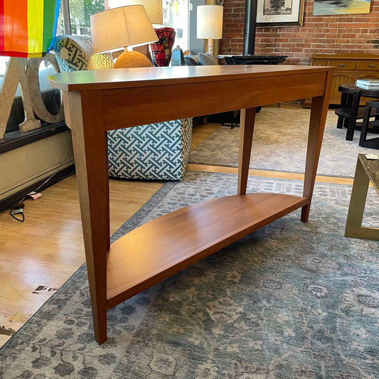 Ethan Allen Crescent Console Table