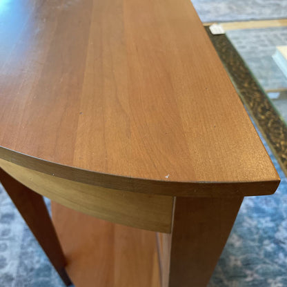 Ethan Allen Crescent Console Table