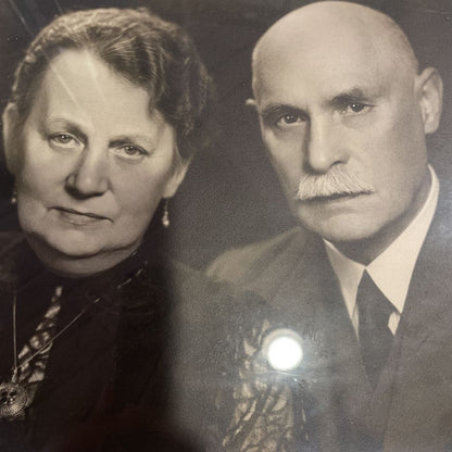 Uncle Otto and Aunt Gerta Looking Highly Displeased