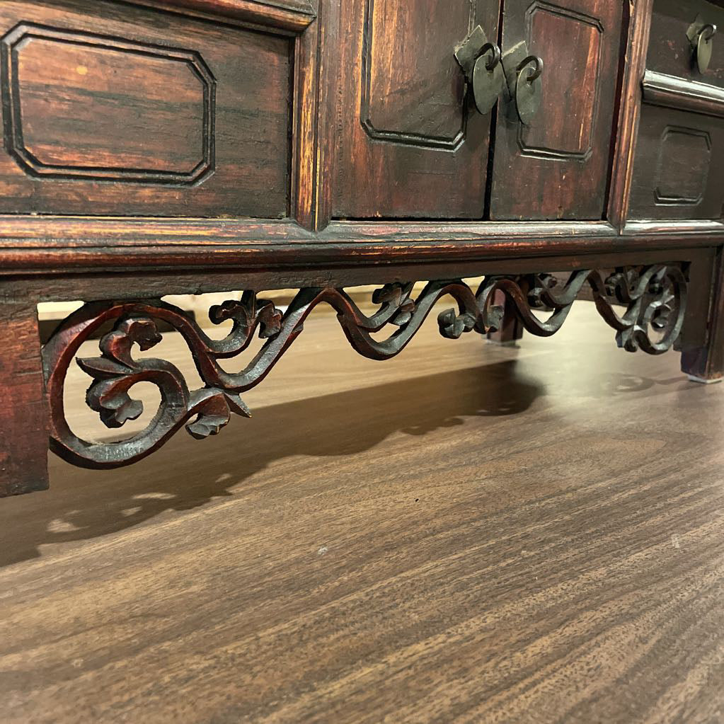 Chinese Hand Carved Altar Cabinet
