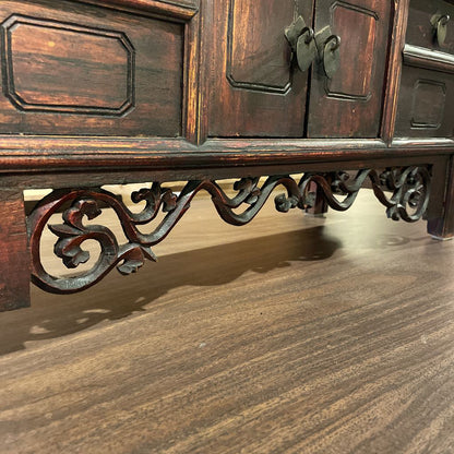 Chinese Hand Carved Altar Cabinet