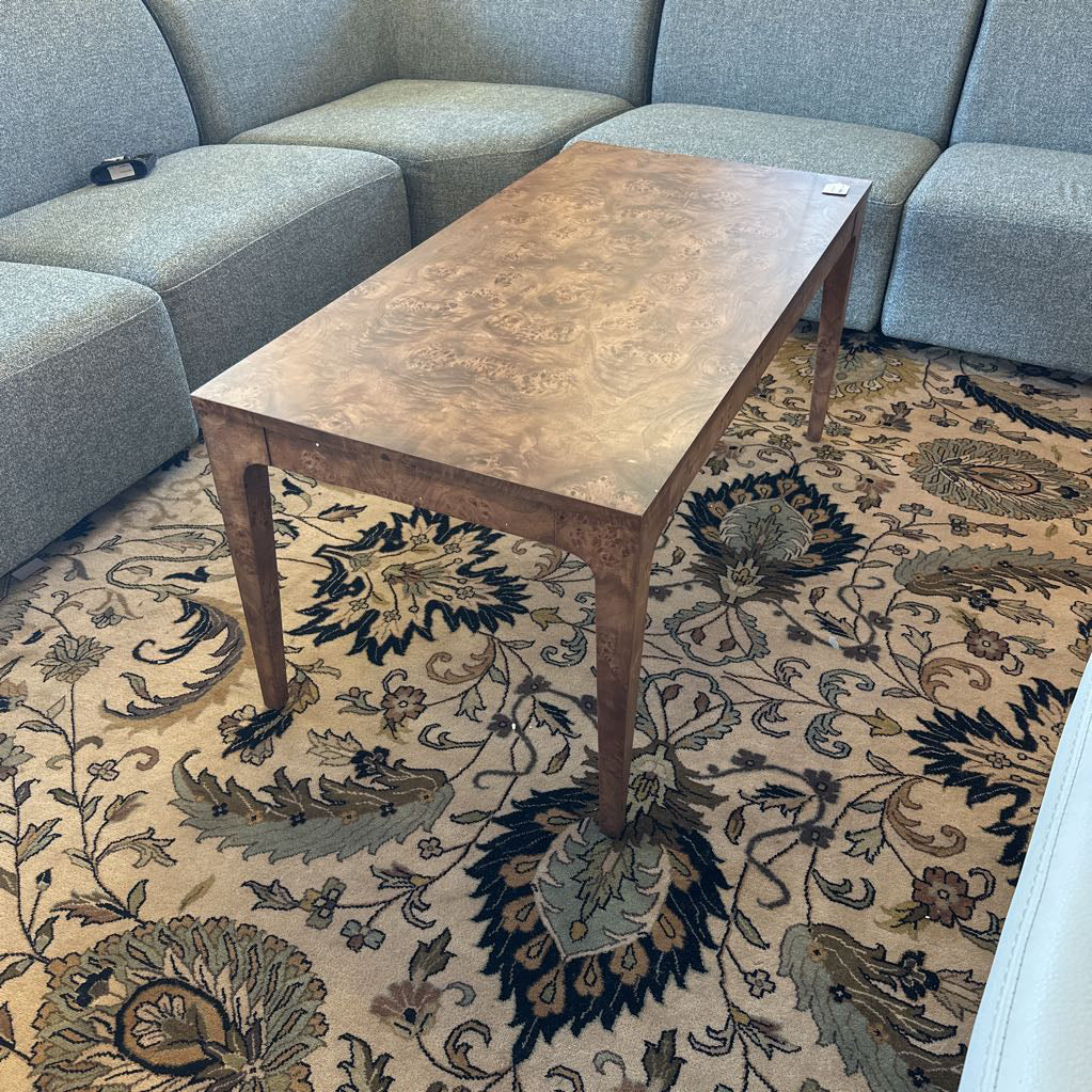 Burlwood Coffee Table