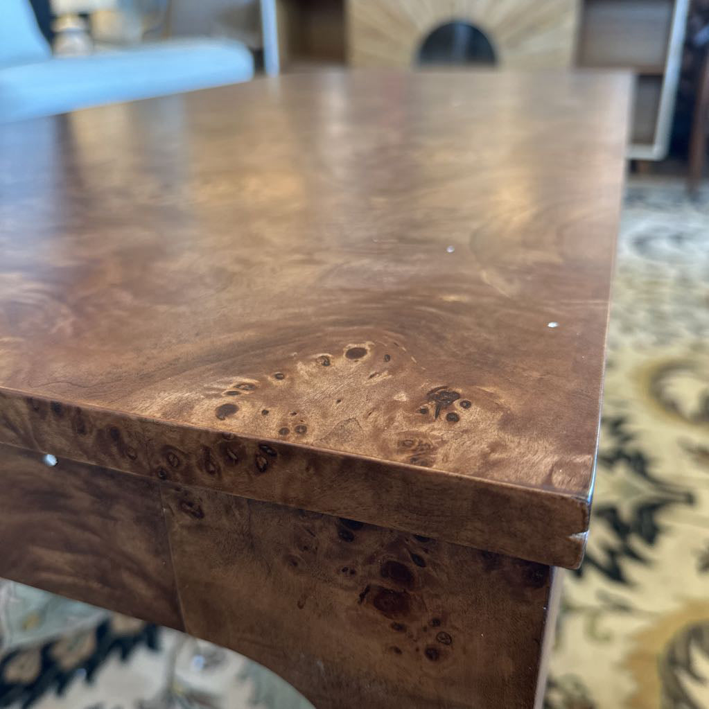Burlwood Coffee Table