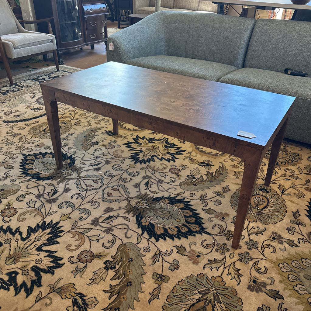 Burlwood Coffee Table