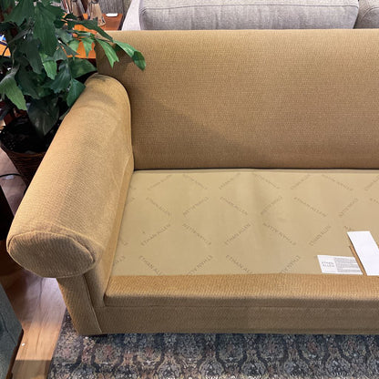Wheat Ethan Allen 3 Seat Sofa