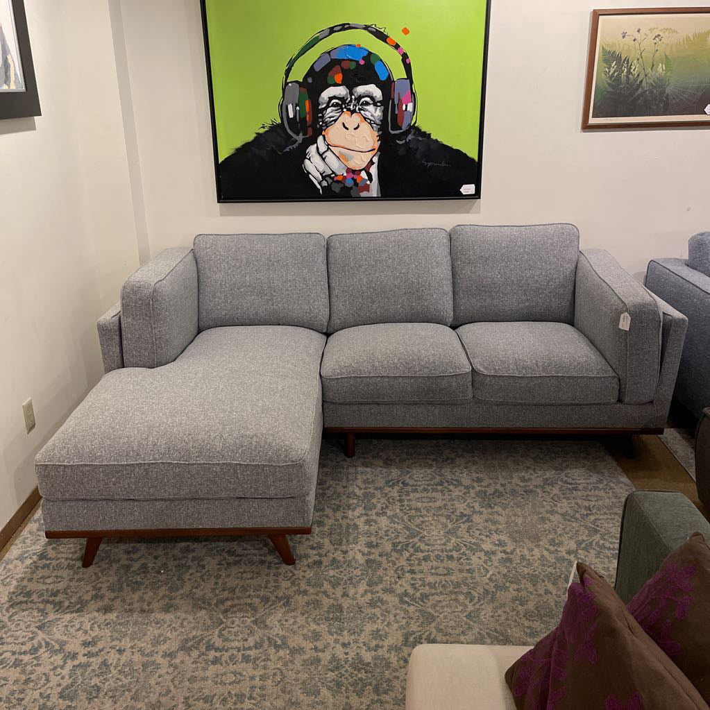 Karlstad Pebble Grey LAF Sectional