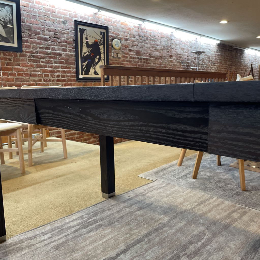 West Elm Ebony Butterfly Expanding Dining Table