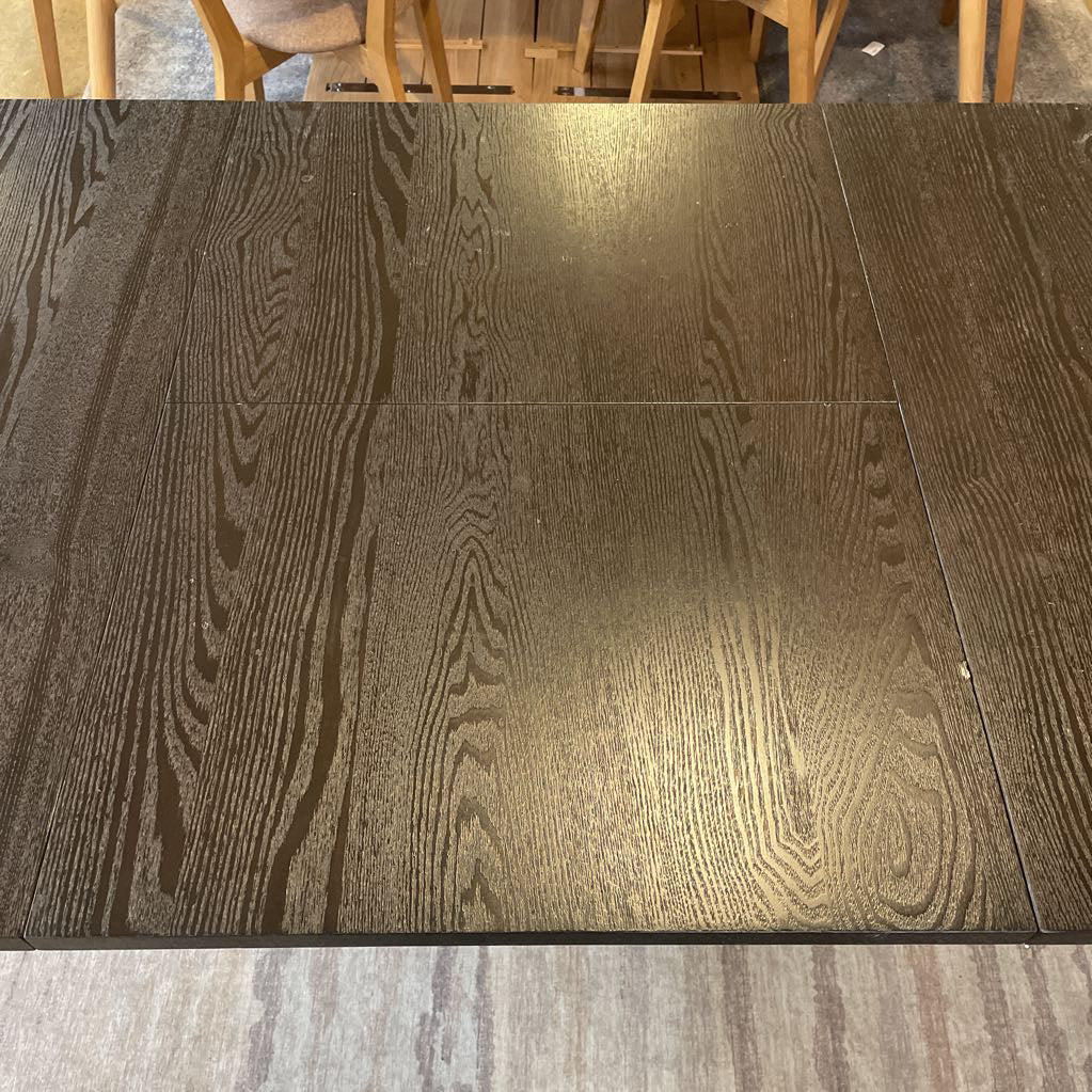 West Elm Ebony Butterfly Expanding Dining Table