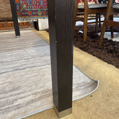 West Elm Ebony Butterfly Expanding Dining Table