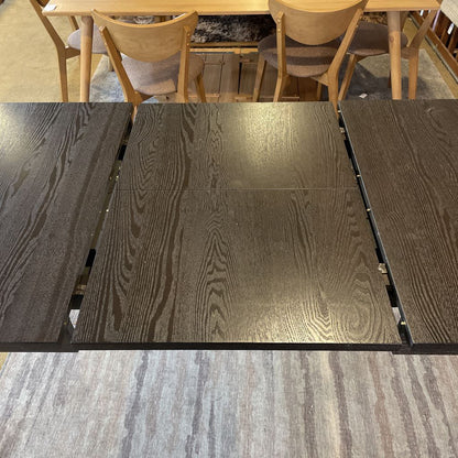 West Elm Ebony Butterfly Expanding Dining Table