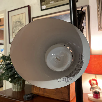 Black Tall 3 Light Floor Lamp