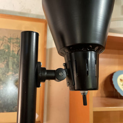 Black Tall 3 Light Floor Lamp