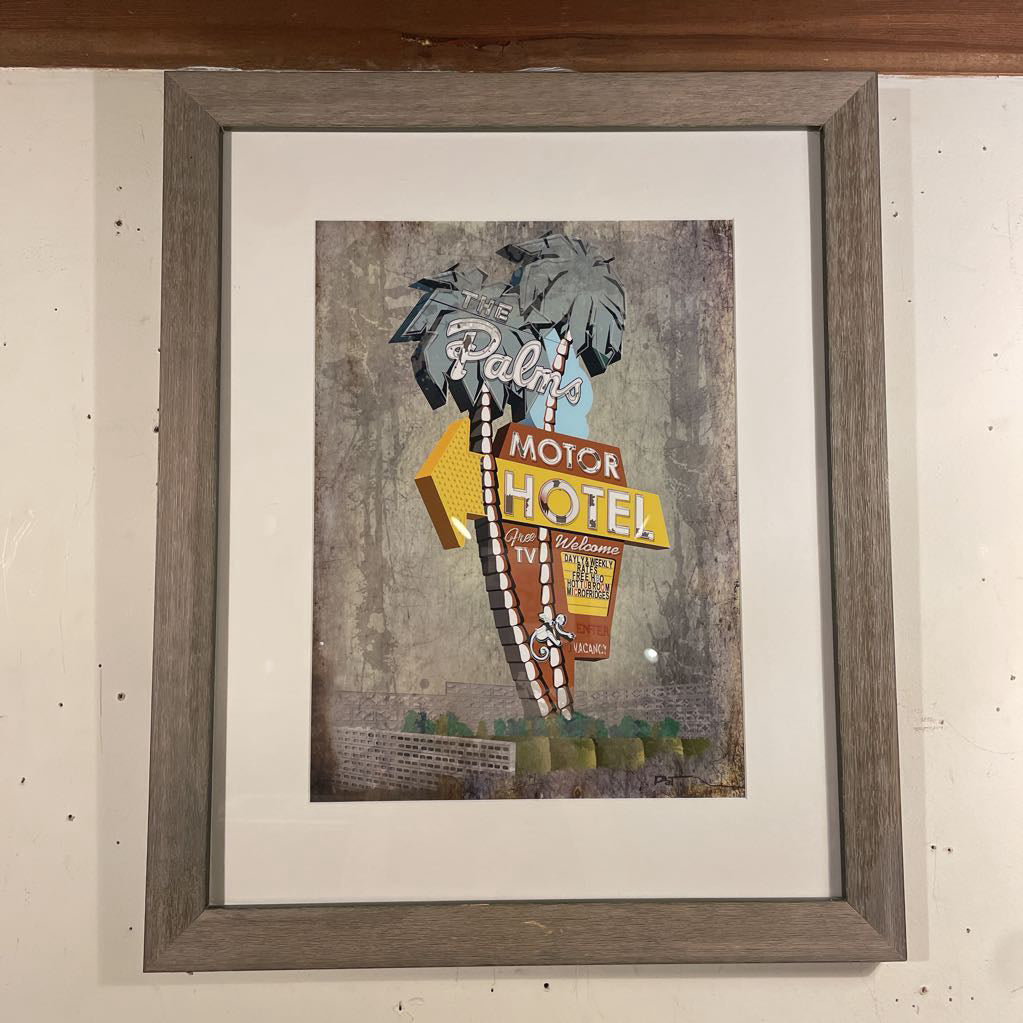 The Palms Motor Hotel Art