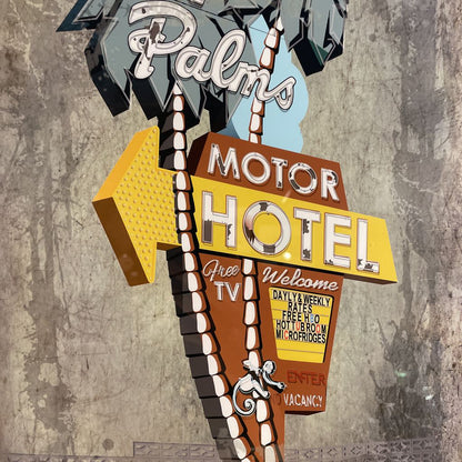 The Palms Motor Hotel Art
