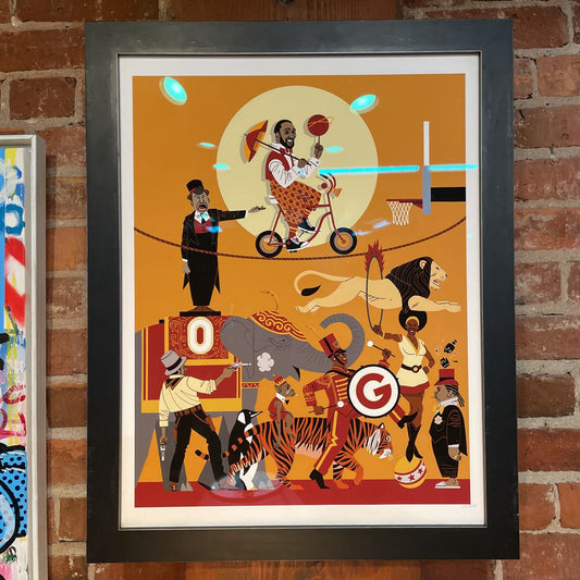 "O/G" Circus and Animals Print
