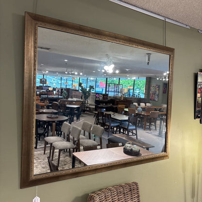 Large Gold Framed Mirror