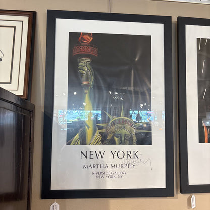 Martha Murphy Statue of Liberty Signed Art ART