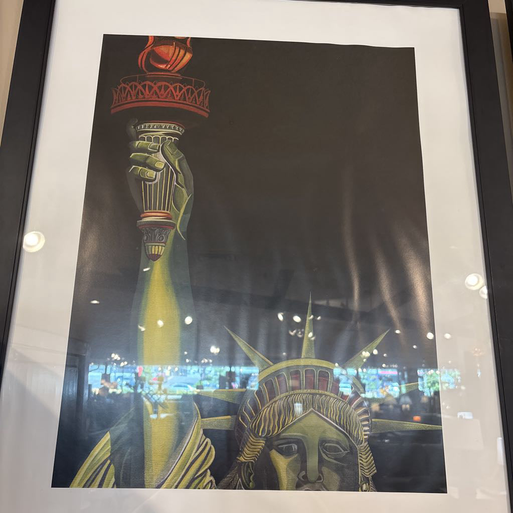 Martha Murphy Statue of Liberty Signed Art ART