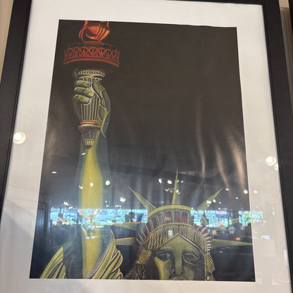 Martha Murphy Statue of Liberty Signed Art ART