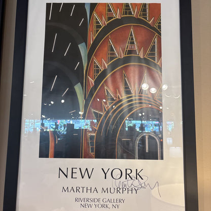 Martha Murphy Stylized Building Signed Art ART
