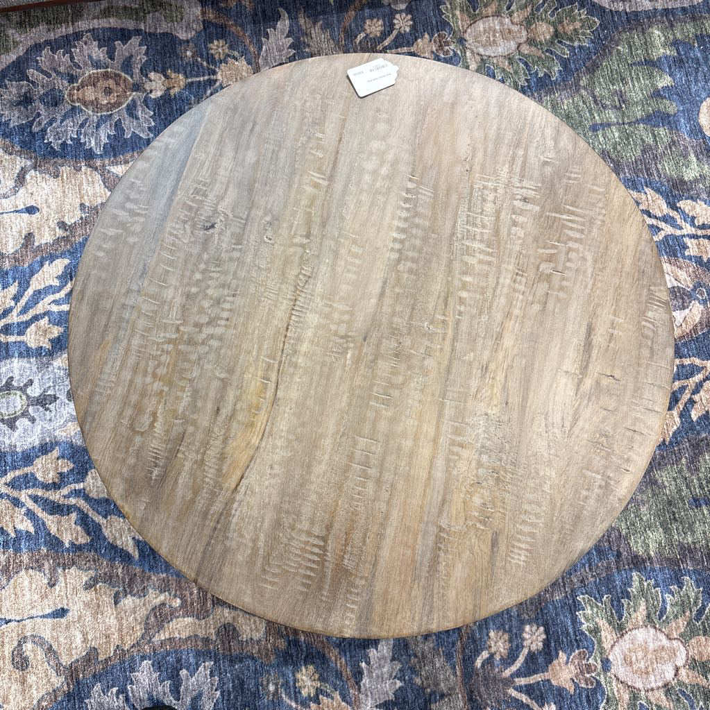 Drum Coffee Table Gray C COFFEE TABLES