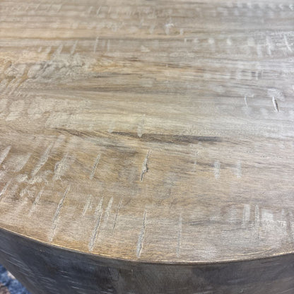 Drum Coffee Table Gray C COFFEE TABLES