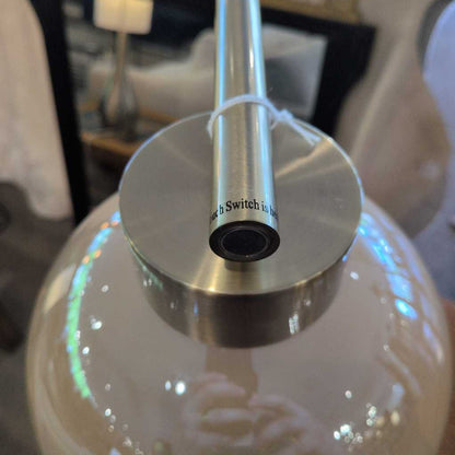 Brass Globe Floor Lamp