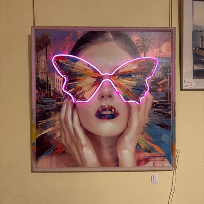 Neon Butterfly Sunglasses ART