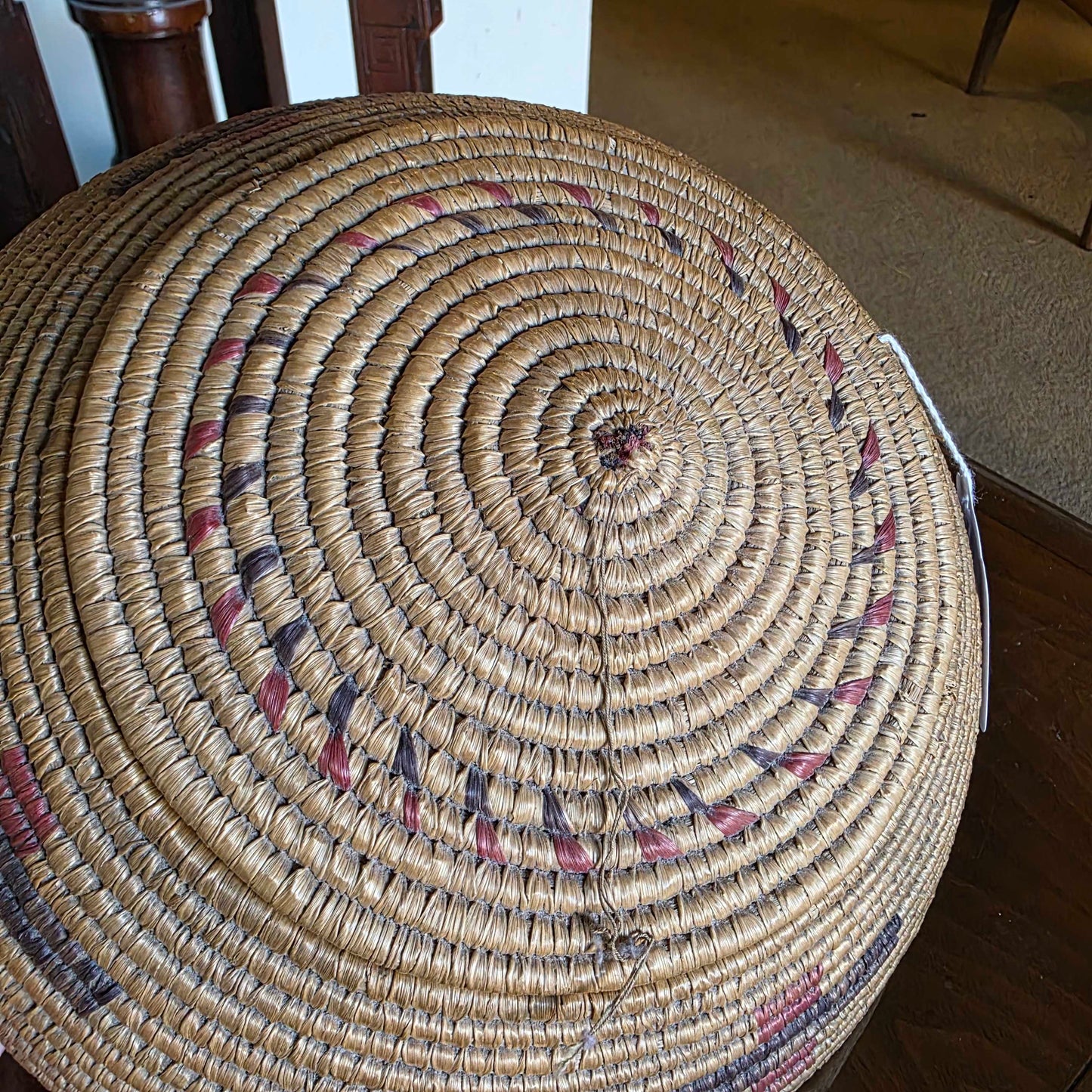 Oblate Old Native American/PNW(?) Basket