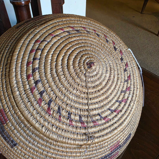 Oblate Old Native American/PNW(?) Basket