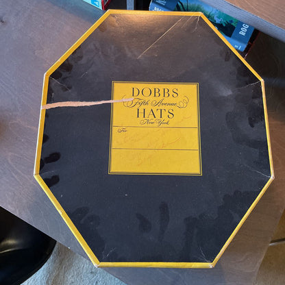 Octagonal Dobbs Hat Box