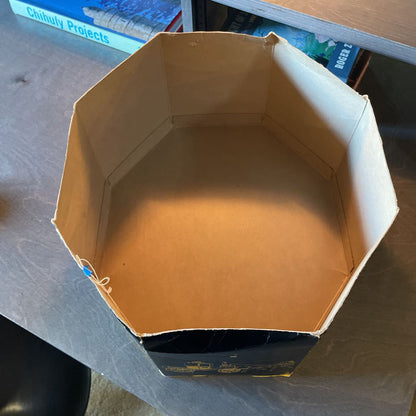 Octagonal Dobbs Hat Box