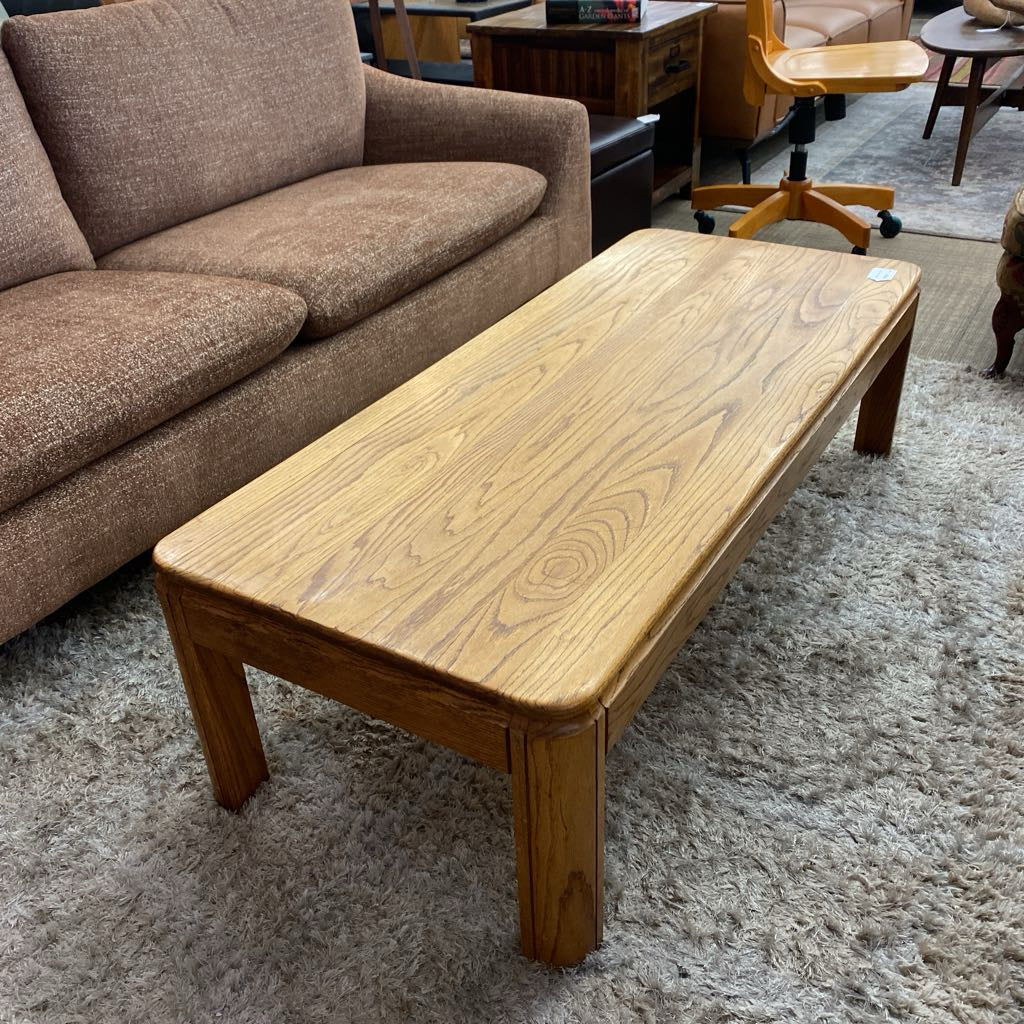 Vintage Oak Coffee Table