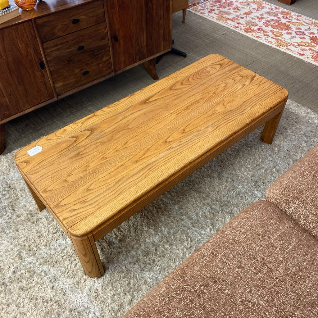 Vintage Oak Coffee Table