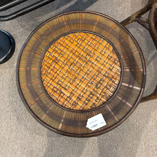 Wicker Side Table