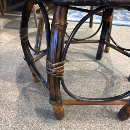 Wicker Side Table