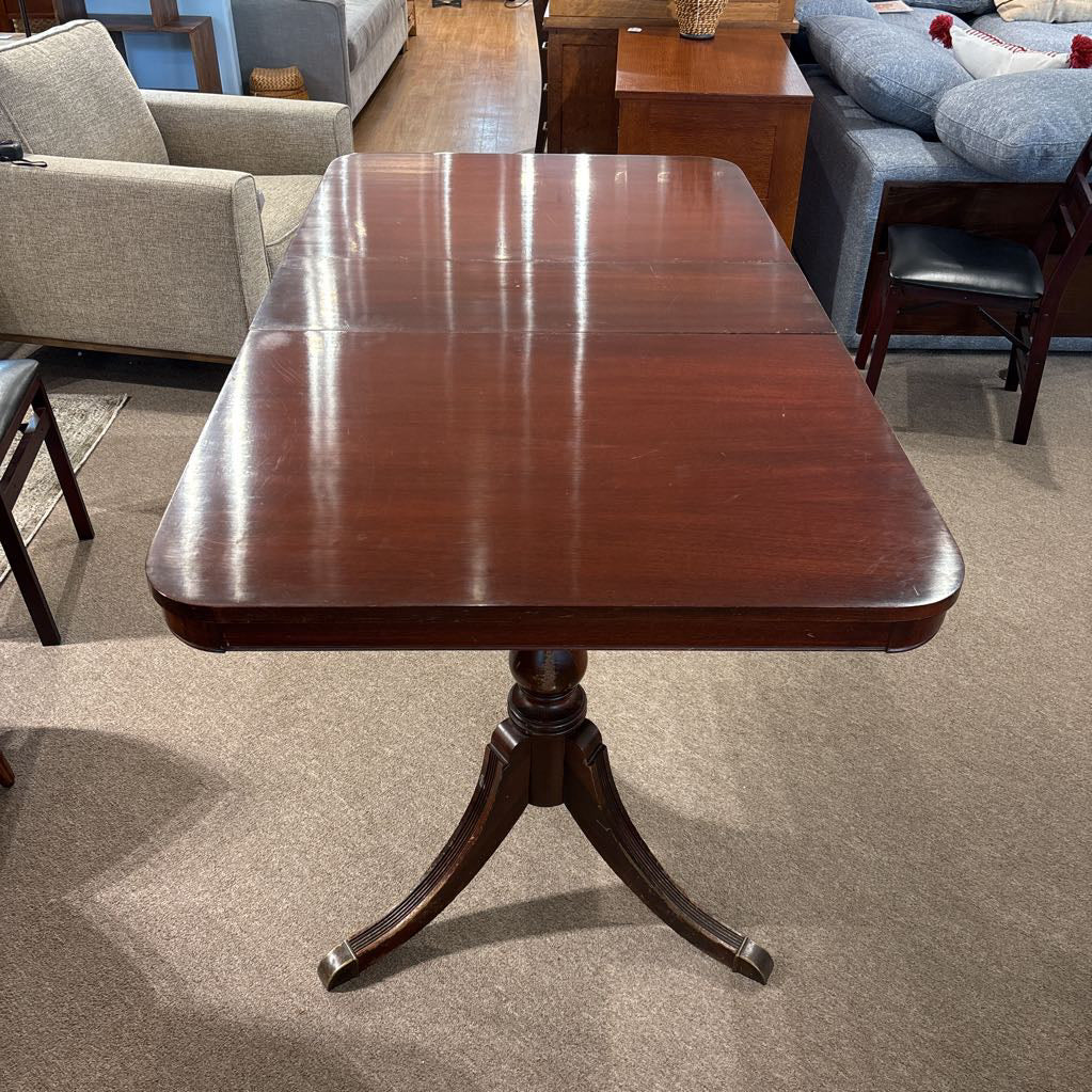 Vintage Cherry Wood Expanding Dining Table